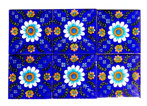 SHIV KRIPA Blue Pottery Home Decorative Jaipur Ceramics Mosaic Wall ...