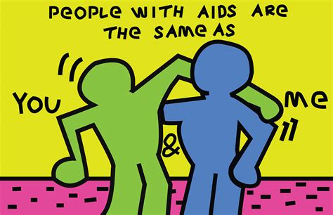 Keith Haring Inspired World AIDS Day Poster on Behance