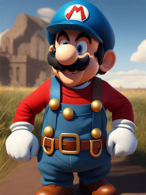 Premium Free ai Images | super mario creative and kind hearted person ...