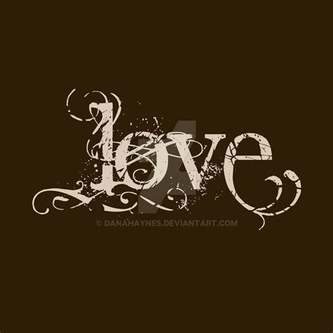 Love | Word Art by DanaHaynes on DeviantArt