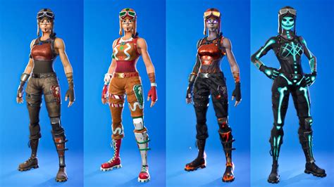 All Renegade Raider Skins (Showcase) Fortnite Battle Royale - YouTube