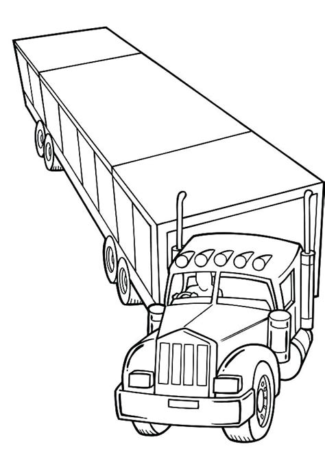 Ups Truck Coloring Pages at GetColorings.com | Free printable colorings pages to print and color