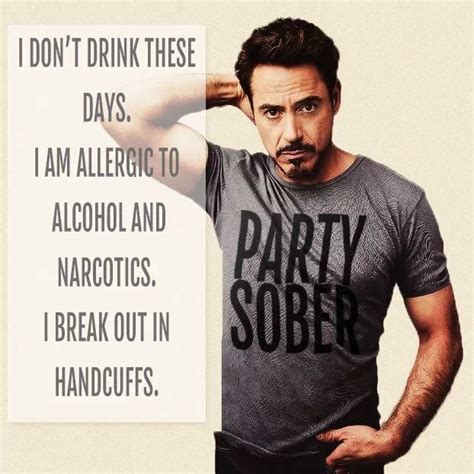 Robert Downey Jr Sobriety Quotes. QuotesGram