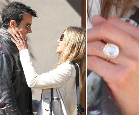 Jennifer Aniston debuted her engagement ring from Justin Theroux | The ...