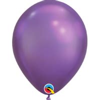 CHROME PURPLE 7 Inch Rounds (40) « EcoBalloonsNZ