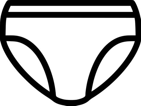 Underwear Clipart Svg - Underwear Drawing - Png Download - Full Size Clipart (#1086995) - PinClipart