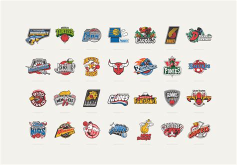 NBA Teams X 80's Toons - Full Project on Behance