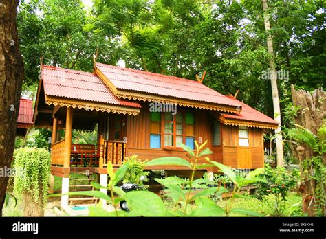 Beach hut on Koh Samet island in Thailand Stock Photo - Alamy