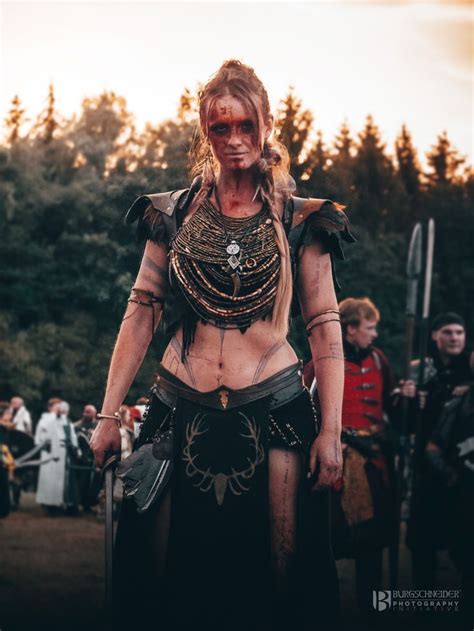 Female Celtic and Viking inspired LARP warrior #larp #cosplaygirl # ...