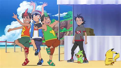 Goh learned that Ash is a Alola Champion by WillDinoMaster55 on DeviantArt