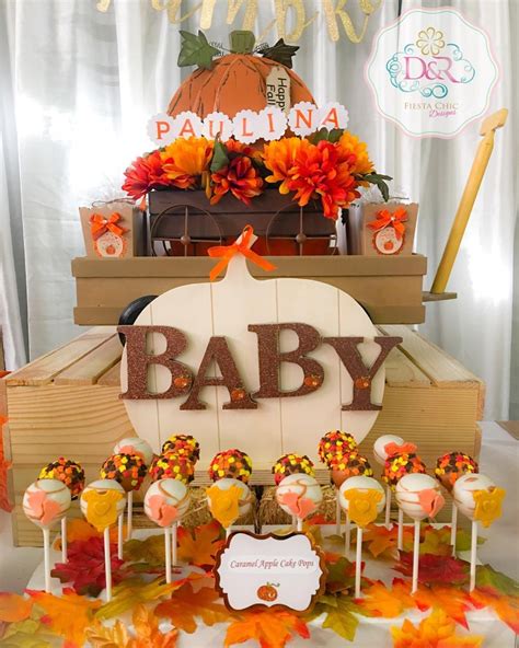 Little Pumpkin Baby Shower #littlepumpkin #falltheme #babyshowerideas # ...