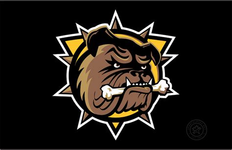 Brantford Bulldogs Logo - Primary Dark Logo - Ontario Hockey League ...