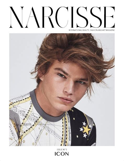 Jordan Barrett Poses in Versace for Narcisse Magazine Icon Issue Cover