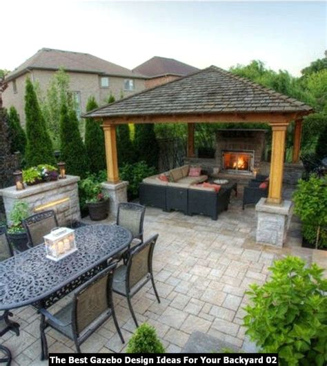 The Best Gazebo Design Ideas For Your Backyard - PIMPHOMEE