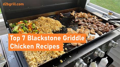 Top 7 Blackstone Griddle Chicken Recipes | D2B Grill