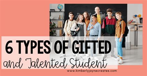 The 6 Types of Gifted Student in your Classroom - Kimberly Jayne Creates