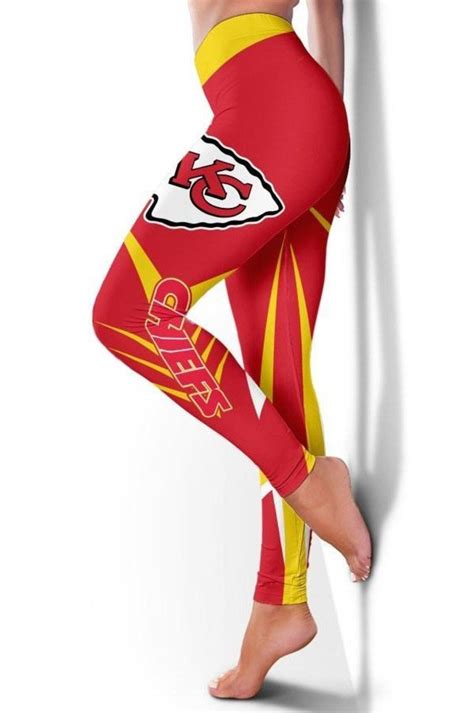 Kansas City Chiefs Women Leggings Chiefs Nfl Leggings Sport | Etsy