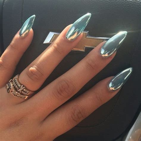 10 Stunning Chrome Nail Ideas To Rock The Latest Nail Trend - crazyforus