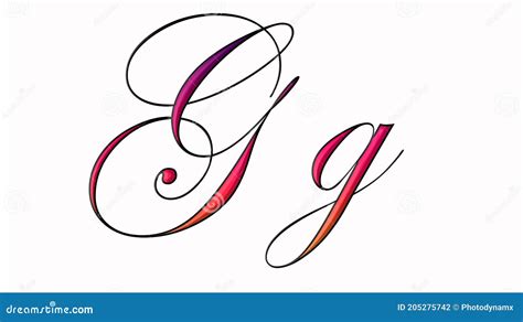 Edwardian Script T Fonts Abstract Gradient Sans Serif Alphabet Letters ...