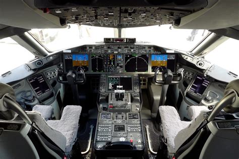 To your point, Cody: here’s a Boeing 787 (Dreamliner) cockpit