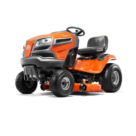 Husqvarna YTH18542 18.5-HP Hydrostatic 42-in Riding Lawn Mower Mulching ...