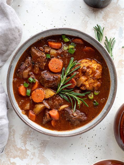 Irish Stout Beef Stew with Herbed Dumplings | Recipe in 2020 | Irish ...