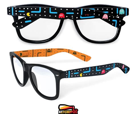 Custom arcade video game glasses/sunglasses by Ketchupize | Ketchupize