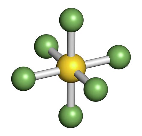 Sulphur Hexafluoride Photograph by Molekuul/science Photo Library - Pixels