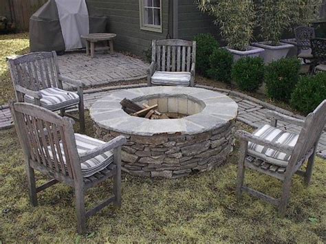 Product Spotlight - Natural Stone Fire Pit Kit Watkins Concrete Block