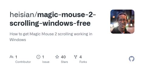 GitHub - heisian/magic-mouse-2-scrolling-windows-free: How to get Magic ...