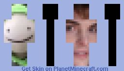 DREAM FACE REVEALED PIXEL ART Minecraft Skin