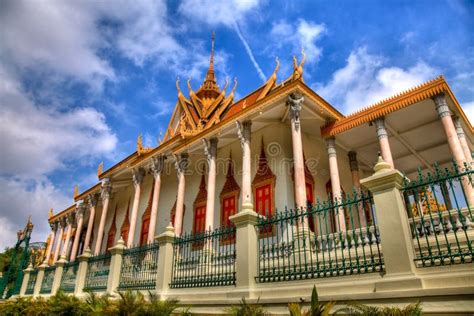 Throne Hall - Royal Palace - Cambodia (hdr) Stock Photo - Image of penh ...