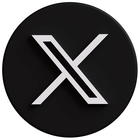 X Logo PNG para descargar gratis