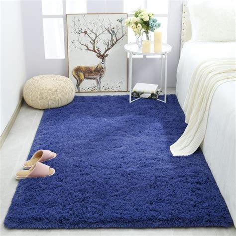 Merelax Fluffy Shag Area Rugs for Bedroom Soft Fuzzy Shaggy Rugs for Living Room Accent Decor ...