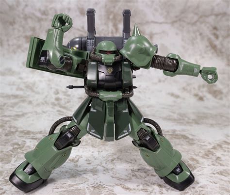 GUNDAM GUY: HG 1/144 Zaku II + Big Gun [Gundam Thunderbolt Anime Ver.] - Review by vega0083.blog