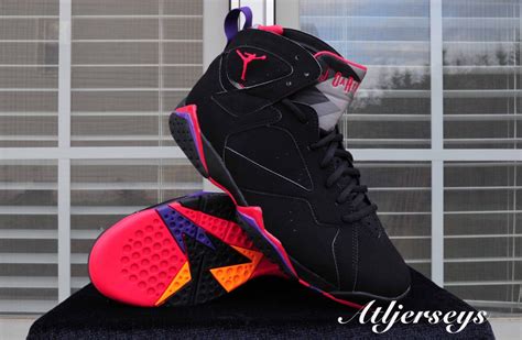 Air Jordan 7 Retro - Black/True Red-Dark Charcoal-Club Purple | Complex