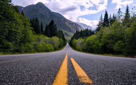 Gold River Highway, BC - Mountains & Nature Background Wallpapers on ...