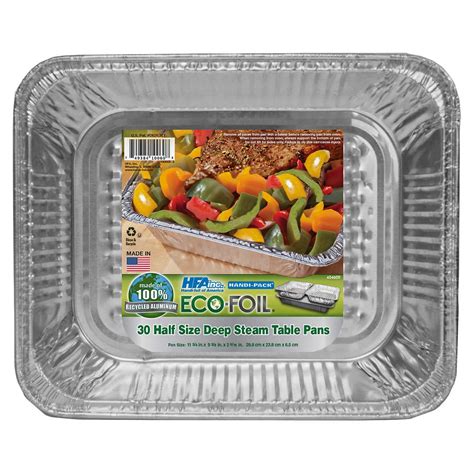 Eco-Foil Half Size Deep Steam Table Pan 30-count - Walmart.com