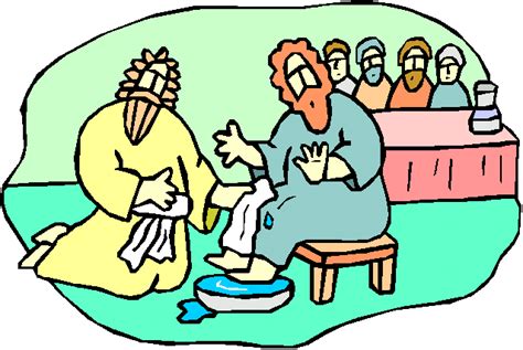 Wash Feet Jesus - ClipArt Best