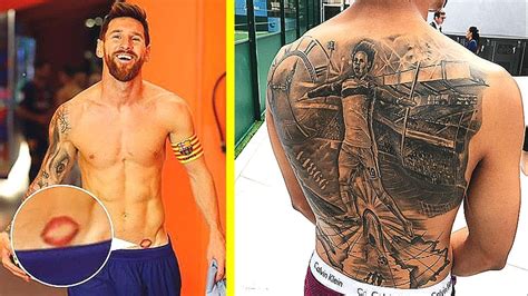 Famous Footballers With WEIRD Tattoos! - YouTube