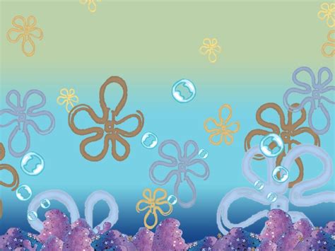 Spongebob Flower Sky Backgrounds - Wallpaper Cave | Spongebob ...