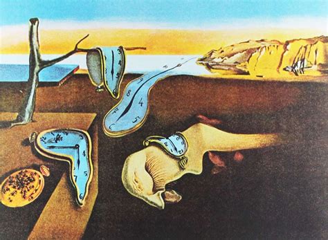 Salvador Dali Persistence Of Memory (Signed Print) 1974