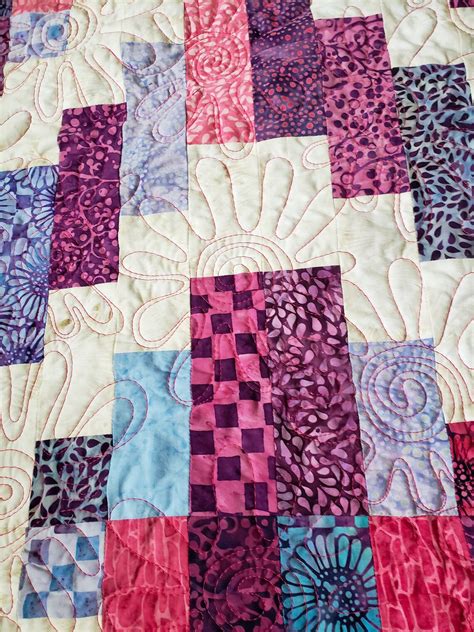 Pink and Purple Quilt Twin Size - Etsy