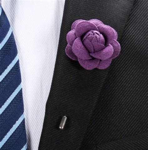 Rose Flower Long Lapel Pins ,10 Colors - FromOcean.com