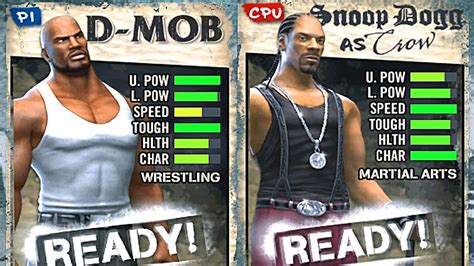 D-MOB vs CROW (Snoop Dogg) [Def Jam Fight for NY] 🔥 Best Crazy Fighting Game Until 2020 HD New ...