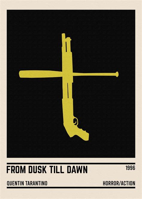 'From Dusk Till Dawn' Poster, picture, metal print, paint by Louise ...