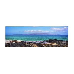 Secret Beach Paako Cove Maui Hawaii Panorama Photo Photograph by Paul Velgos - Fine Art America