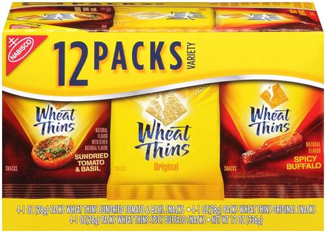 Nabisco Wheat Thins Crackers Variety Pack - Shop Crackers & Breadsticks ...