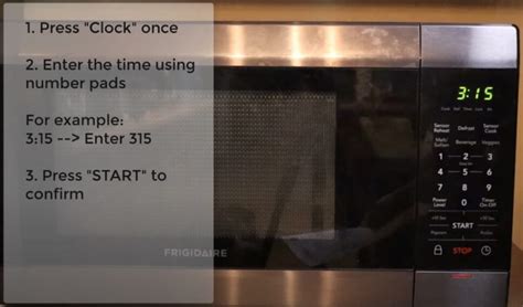 How to Set Clock on Frigidaire Microwave (Try This FIRST!) - TechSavvyPoint