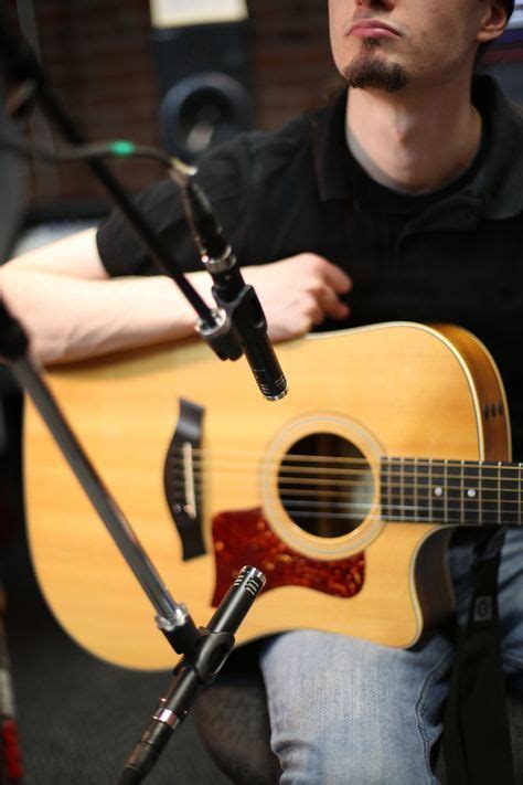 10 Microphone Placement Techniques for Acoustic Guitar Music Recording Studio, Audio Studio ...